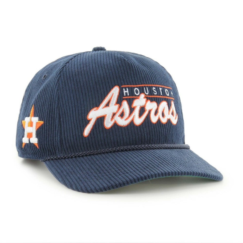 Navy Houston Astros '47 Corduroy Hitch Adjustable Hat