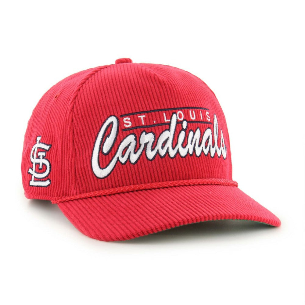 Red St. Louis Cardinals '47 Corduroy Hitch Adjustable Hat