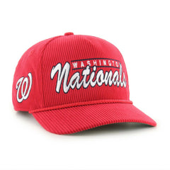 Red Washington Nationals '47 Corduroy Hitch Adjustable Hat