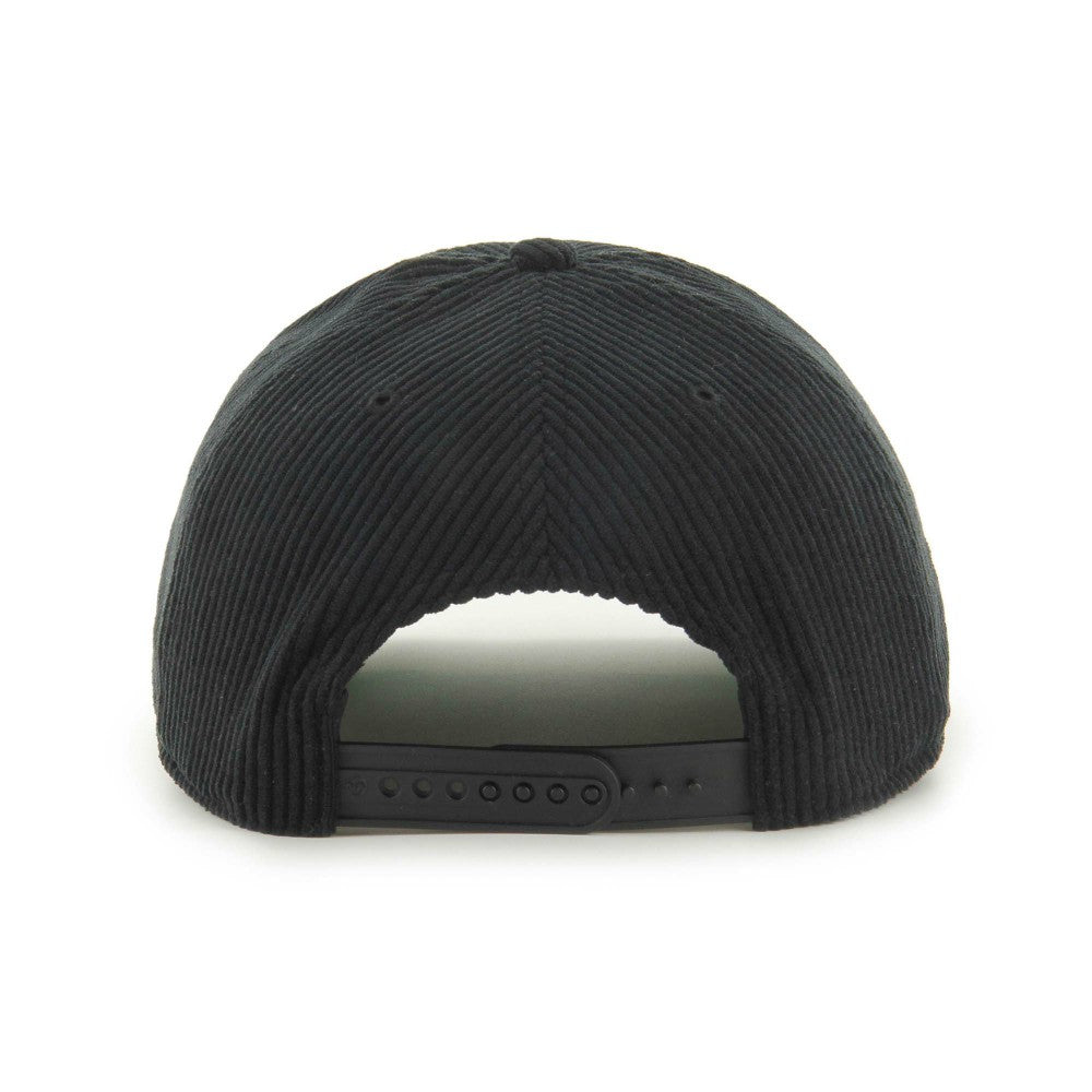 Black Miami Marlins '47 Corduroy Hitch Adjustable Hat