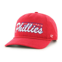 Red Philadelphia Phillies '47 Corduroy Hitch Adjustable Hat
