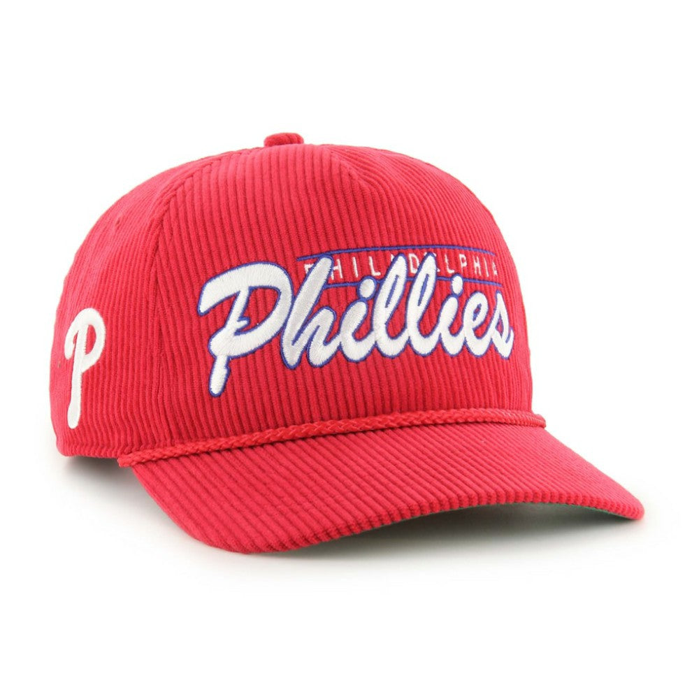 Red Philadelphia Phillies '47 Corduroy Hitch Adjustable Hat