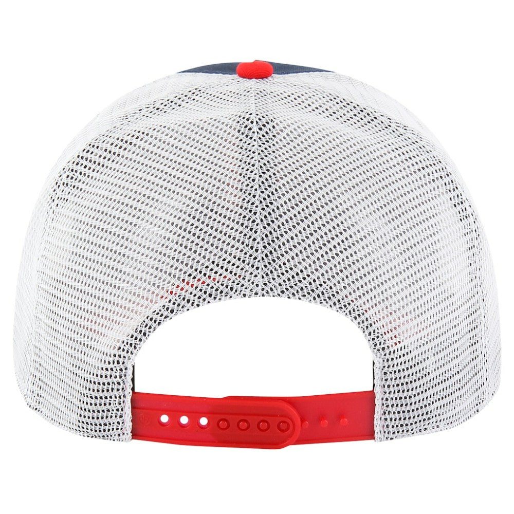Navy Minnesota Twins '47 Gridiron Super Stripe Relaxed Trucker Hitch Adjustable Hat