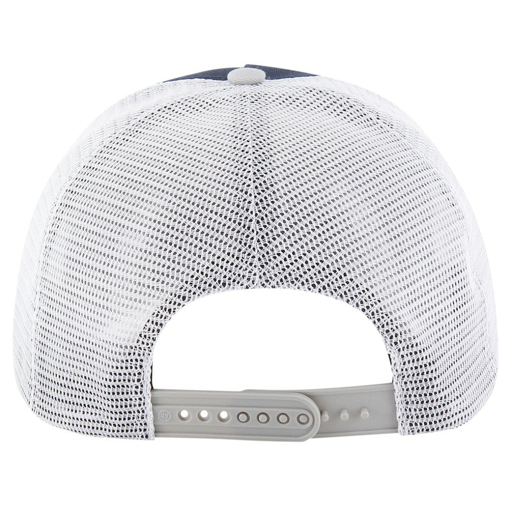 Navy New York Yankees '47 Gridiron Super Stripe Relaxed Trucker Hitch Adjustable Hat