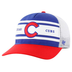 Royal Chicago Cubs '47 Gridiron Super Stripe Relaxed Trucker Hitch Adjustable Hat