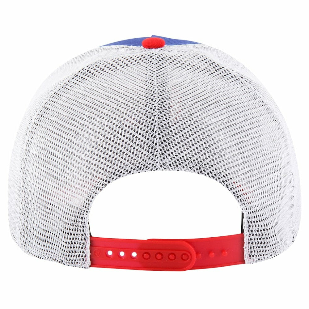 Royal Chicago Cubs '47 Gridiron Super Stripe Relaxed Trucker Hitch Adjustable Hat