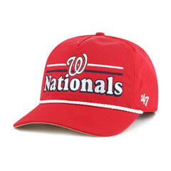 Red Washington Nationals '47 Campscape Hitch Adjustable Hat