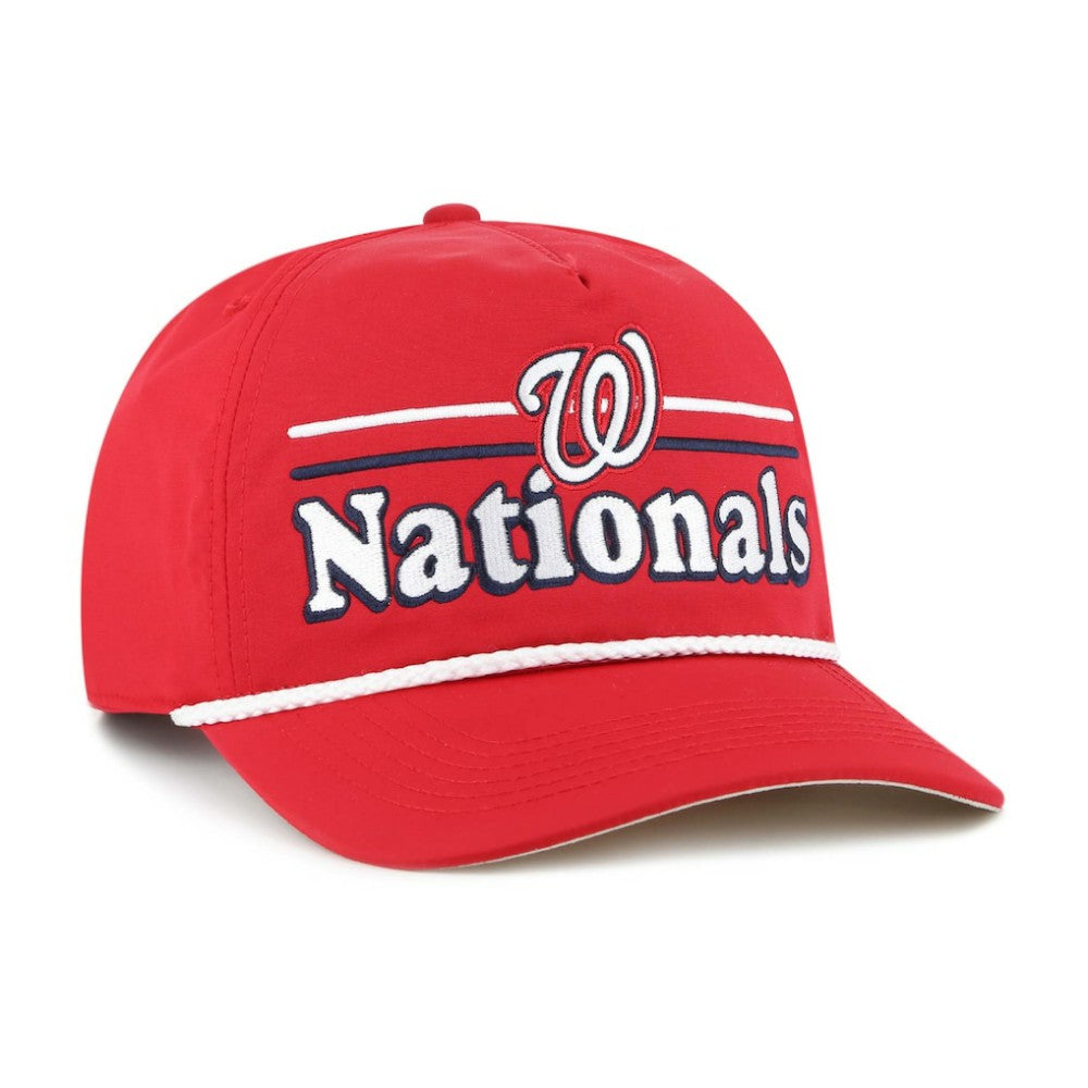 Red Washington Nationals '47 Campscape Hitch Adjustable Hat