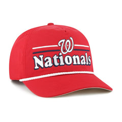Red Washington Nationals '47 Campscape Hitch Adjustable Hat