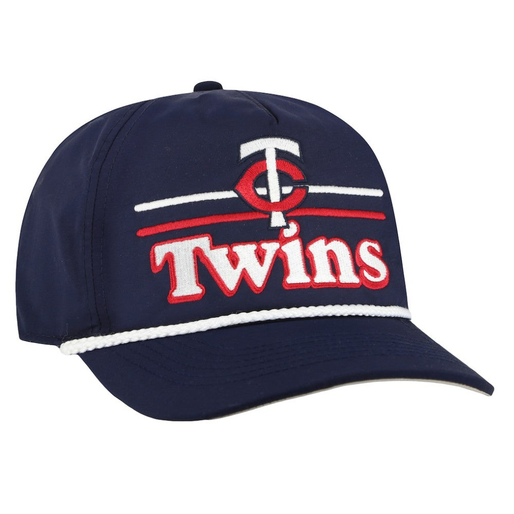 Navy Minnesota Twins '47 Campscape Hitch Adjustable Hat