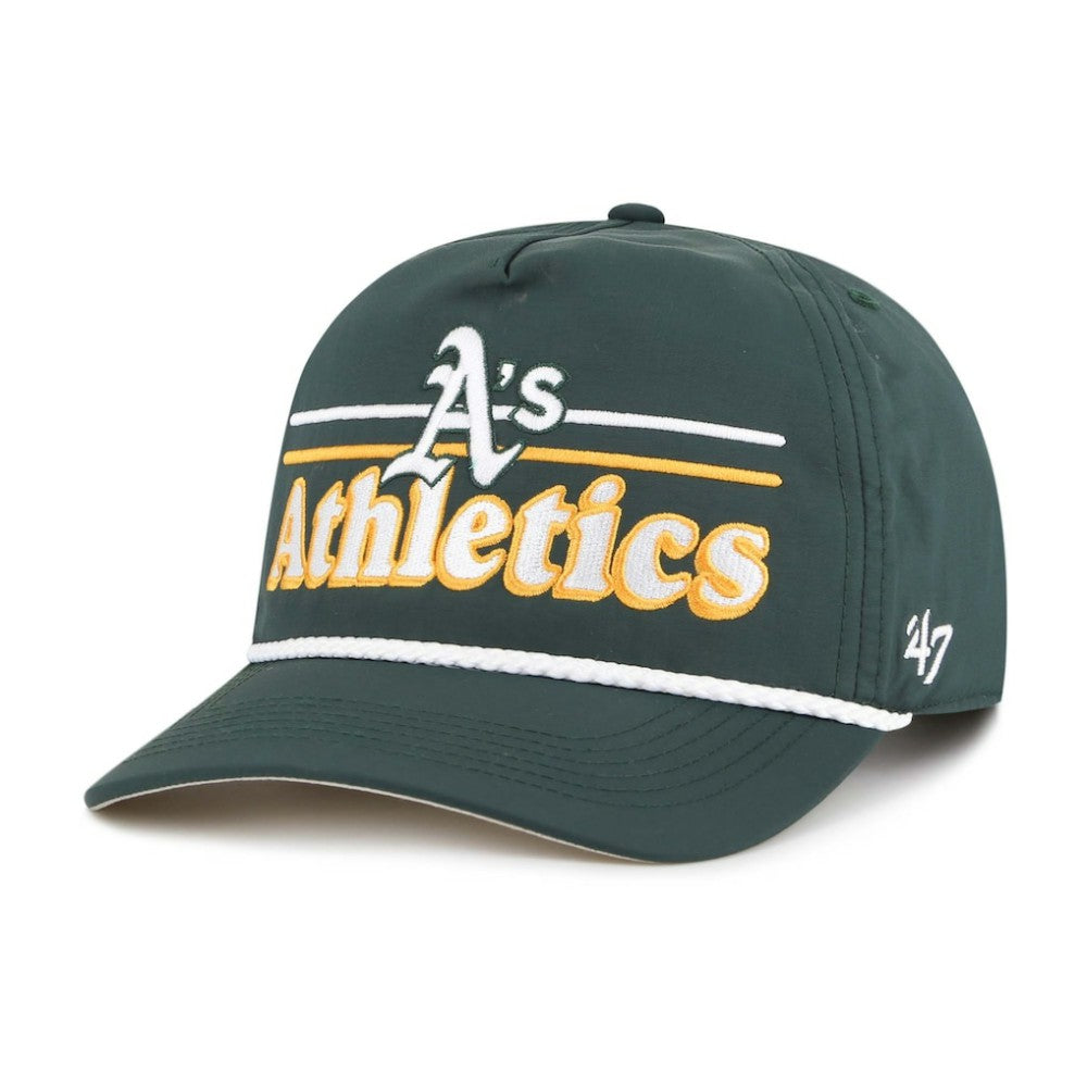 Green Oakland Athletics '47 Campscape Hitch Adjustable Hat
