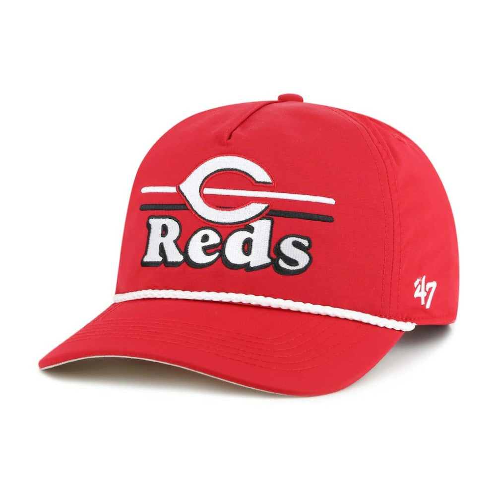 Red Cincinnati Reds '47 Campscape Hitch Adjustable Hat