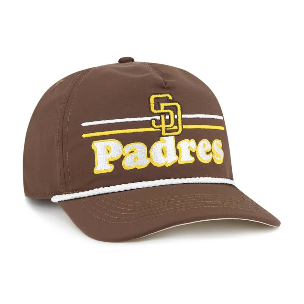 Brown San Diego Padres '47 Campscape Hitch Adjustable Hat