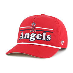 Red Los Angeles Angels '47 Campscape Hitch Adjustable Hat