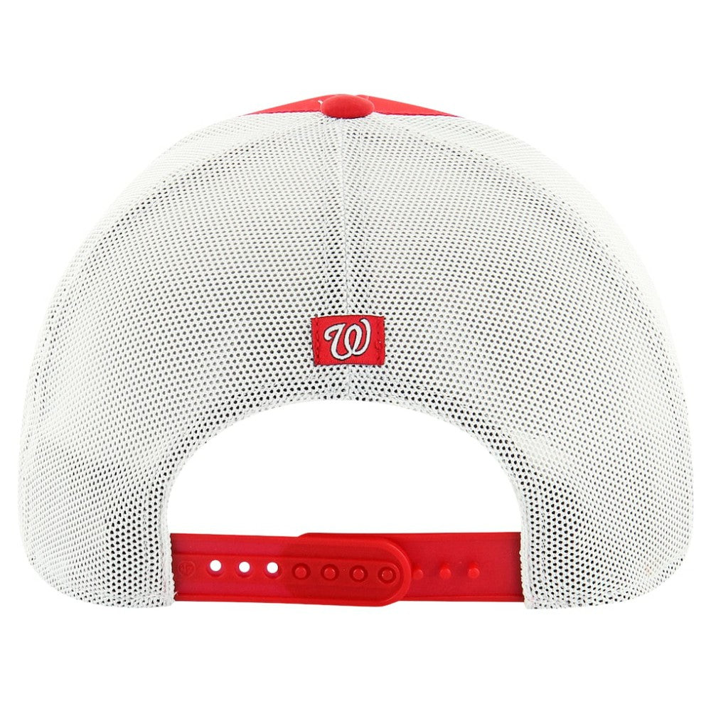 Red Washington Nationals '47 Downburst Trucker Adjustable Hat