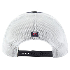 Navy Minnesota Twins '47 Downburst Trucker Adjustable Hat