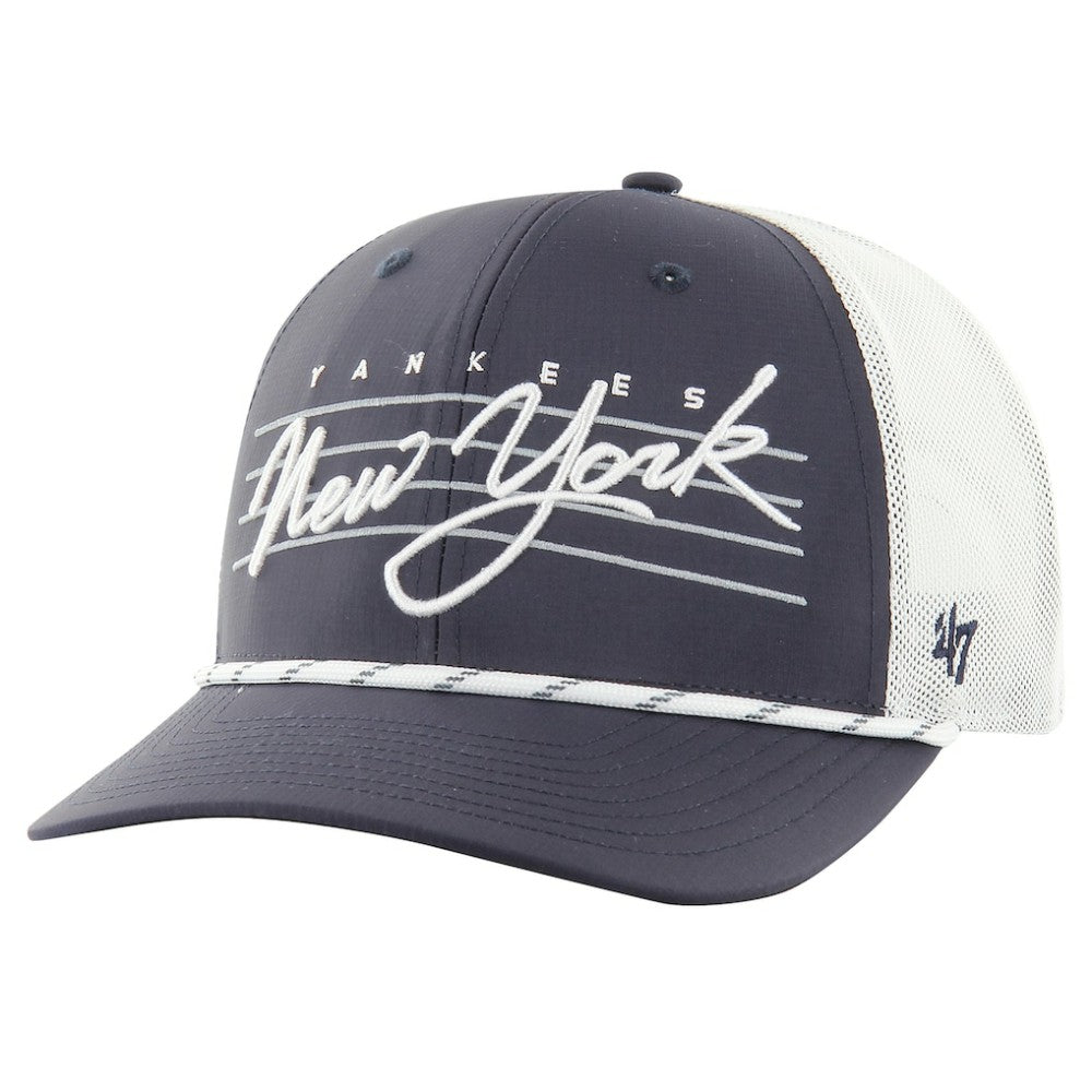 Navy New York Yankees '47 Downburst Trucker Adjustable Hat