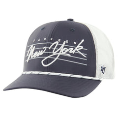 Navy New York Yankees '47 Downburst Trucker Adjustable Hat
