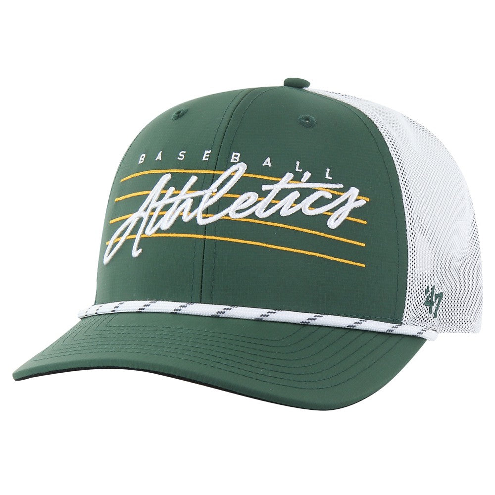 Green Athletics '47 Downburst Trucker Adjustable Hat