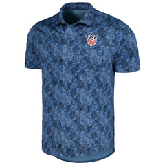 USMNT Antigua Resort Button-Up Shirt