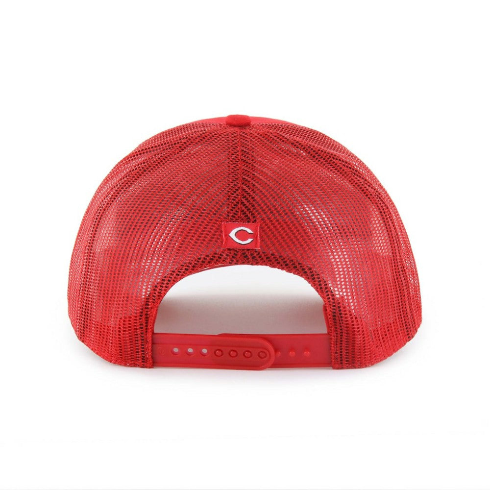 Red Cincinnati Reds '47 Garner Trucker Adjustable Hat