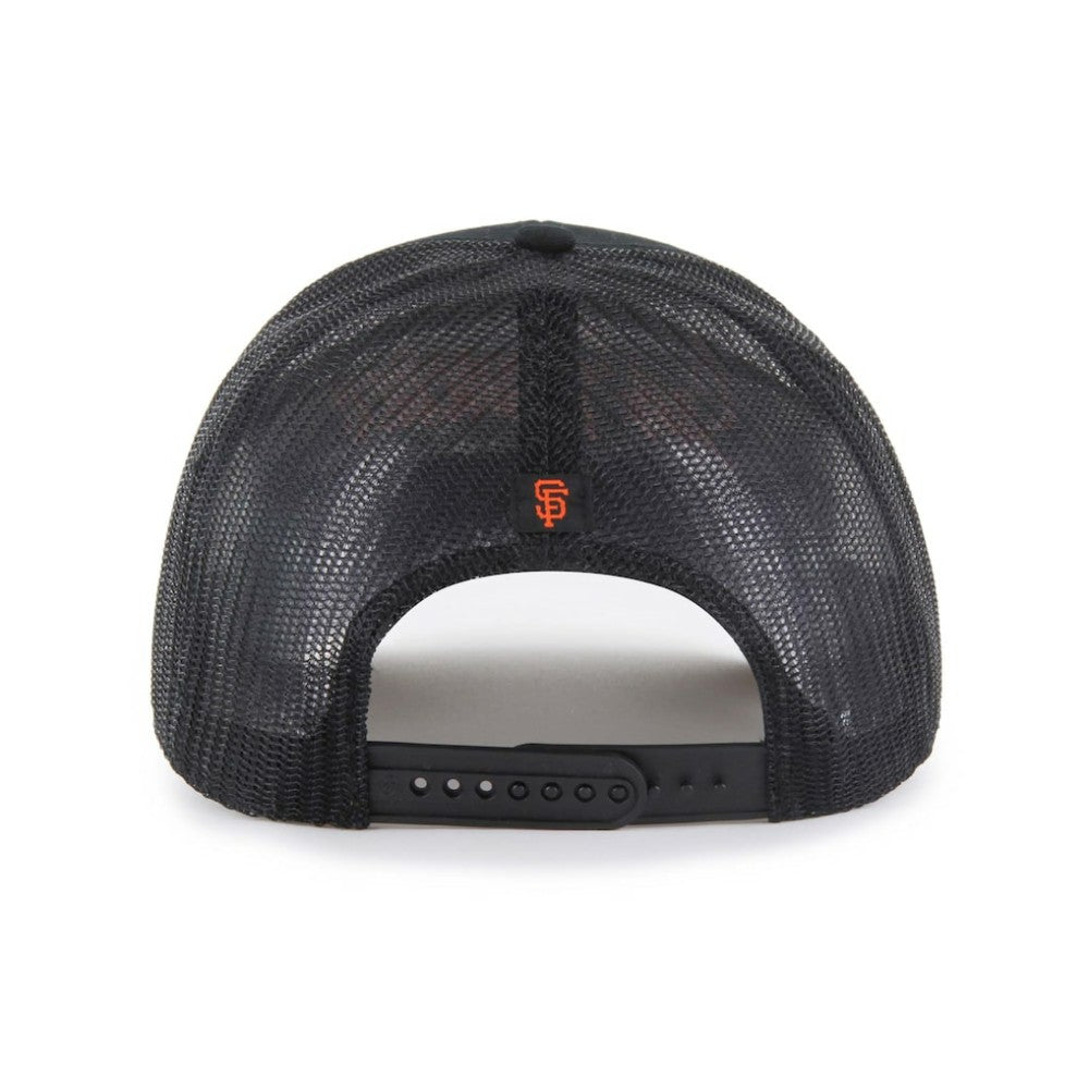 Black San Francisco Giants '47 Garner Trucker Adjustable Hat