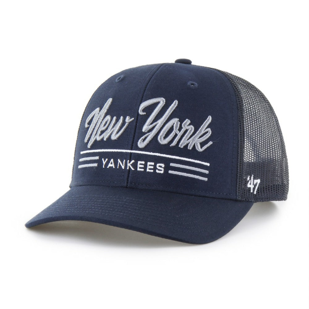 Navy New York Yankees '47 Garner Trucker Adjustable Hat
