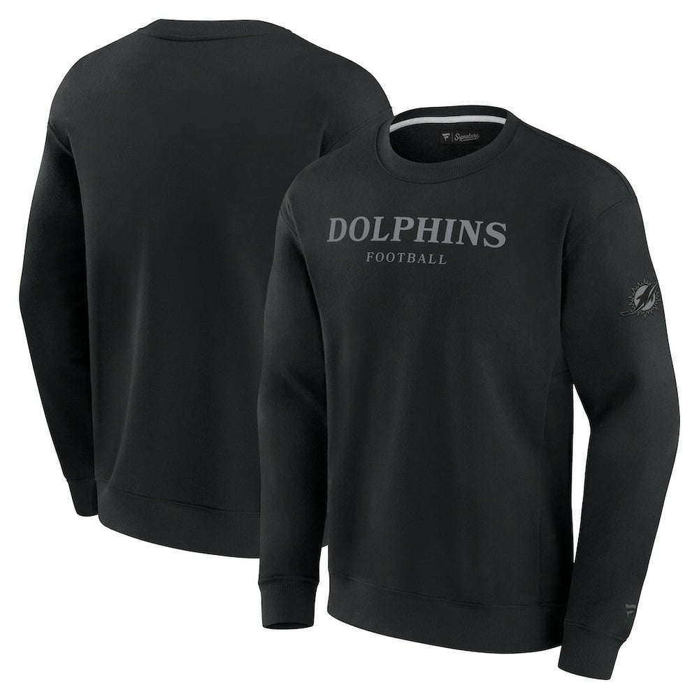 Unisex Elements Unlimited Fleece Pullover Sweatshirt - Miami Dolphins Pullover