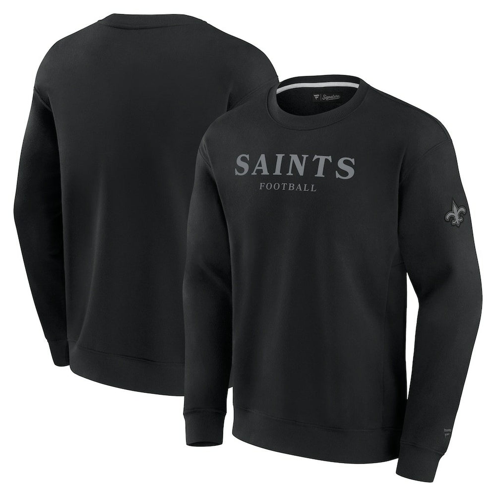 Unisex Elements Unlimited Fleece Pullover Sweatshirt - New Orleans Saints Pullover