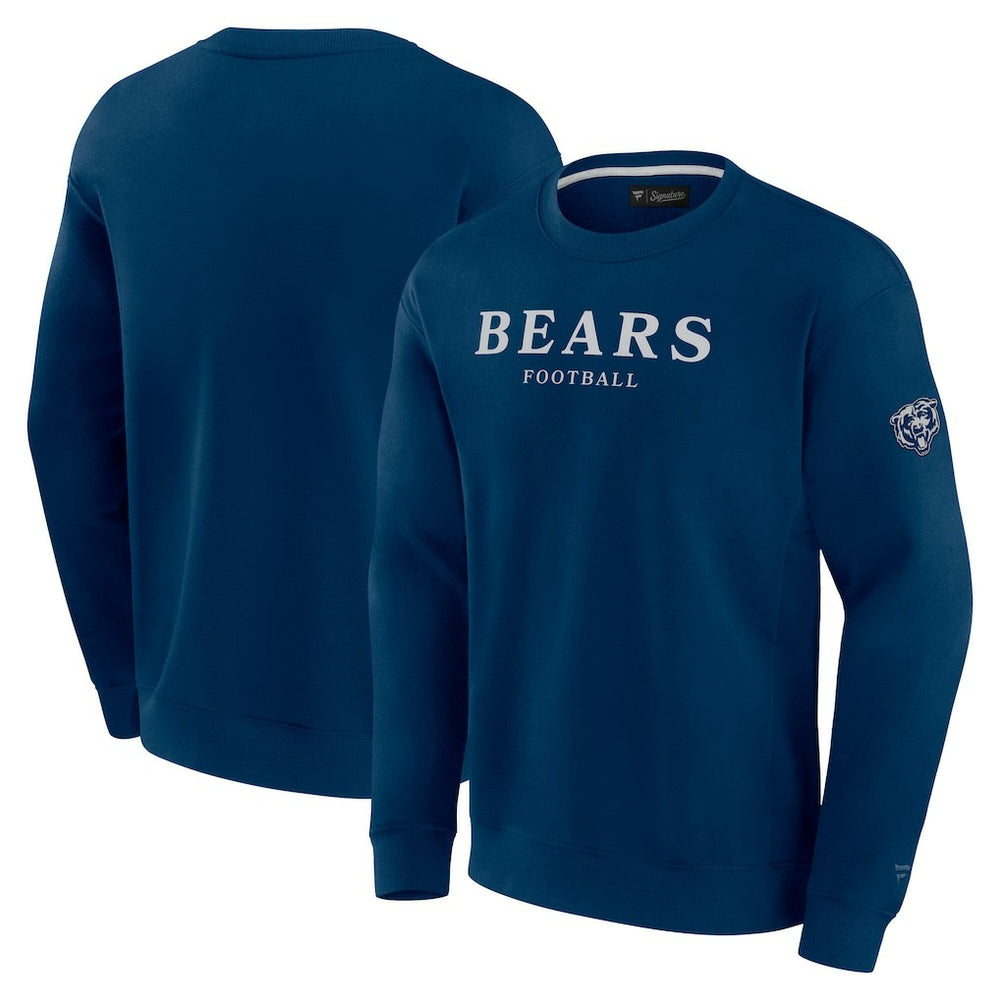 Unisex Elements Unlimited Fleece Pullover Sweatshirt - Chicago Bears Pullover