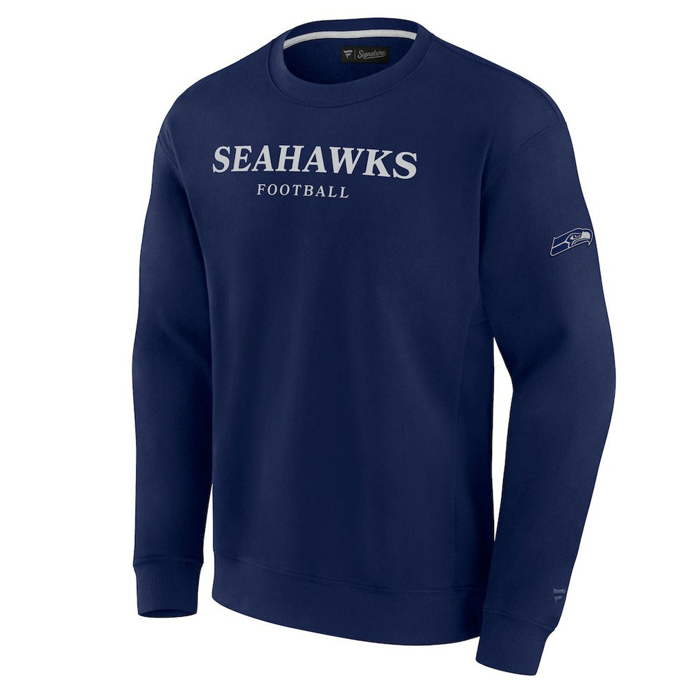 Unisex Elements Unlimited Fleece Pullover Sweatshirt - Seattle Seahawks Pullover
