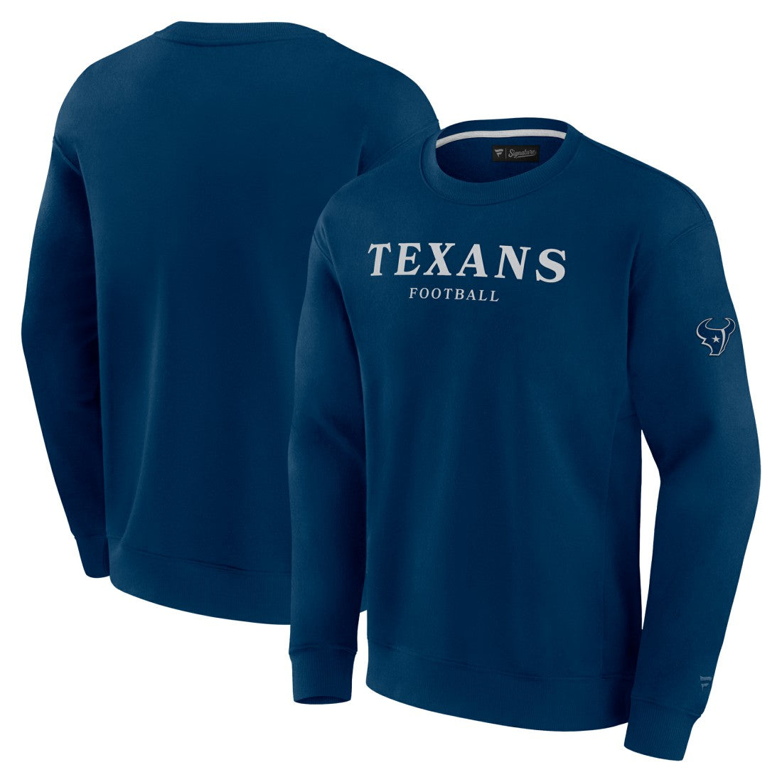 Unisex Elements Unlimited Fleece Pullover Sweatshirt - Houston Texans Pullover