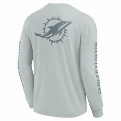 Unisex Elements Strive Long Sleeve T-Shirt - Miami Dolphins T-shirts