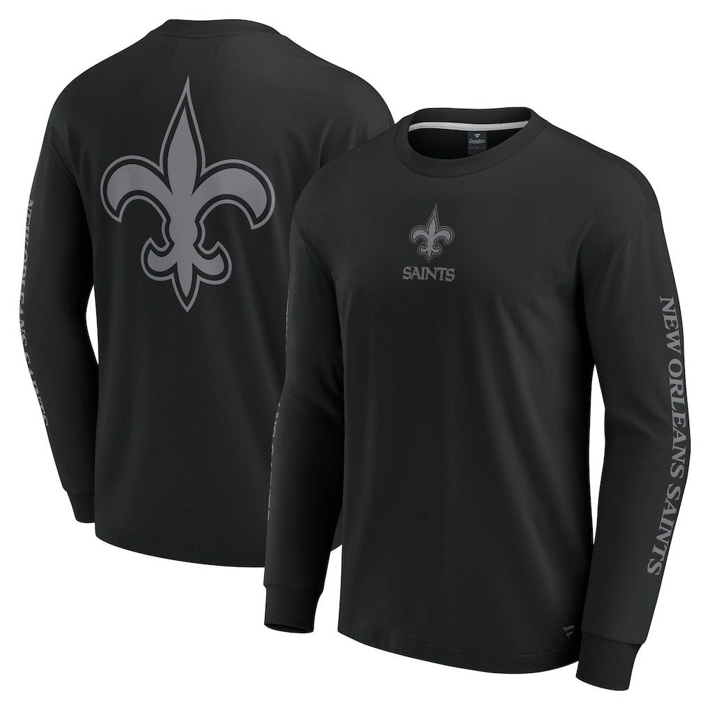 Unisex Elements Strive Long Sleeve T-Shirt - New Orleans Saints T-shirts