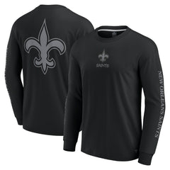 Unisex Elements Strive Long Sleeve T-Shirt - New Orleans Saints T-shirts