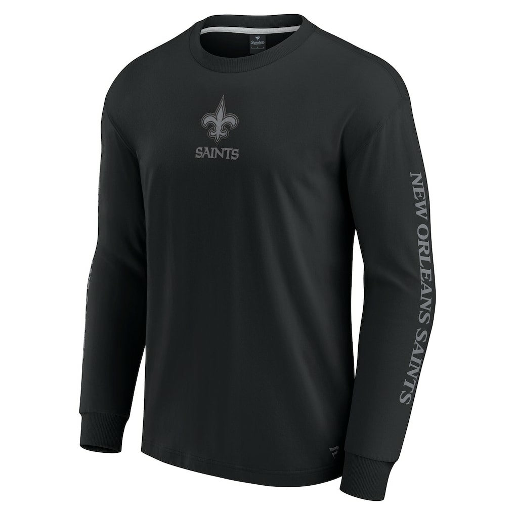 Unisex Elements Strive Long Sleeve T-Shirt - New Orleans Saints T-shirts