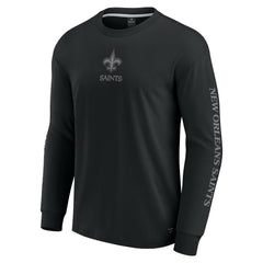 Unisex Elements Strive Long Sleeve T-Shirt - New Orleans Saints T-shirts