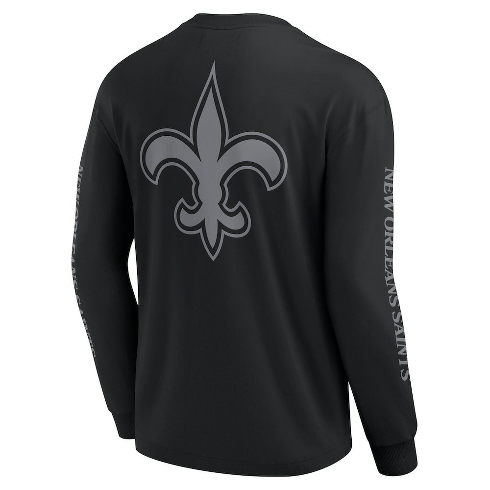 Unisex Elements Strive Long Sleeve T-Shirt - New Orleans Saints T-shirts