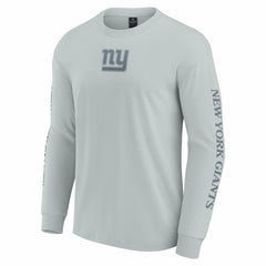 Unisex Elements Strive Long Sleeve T-Shirt - New York Giants T-shirts