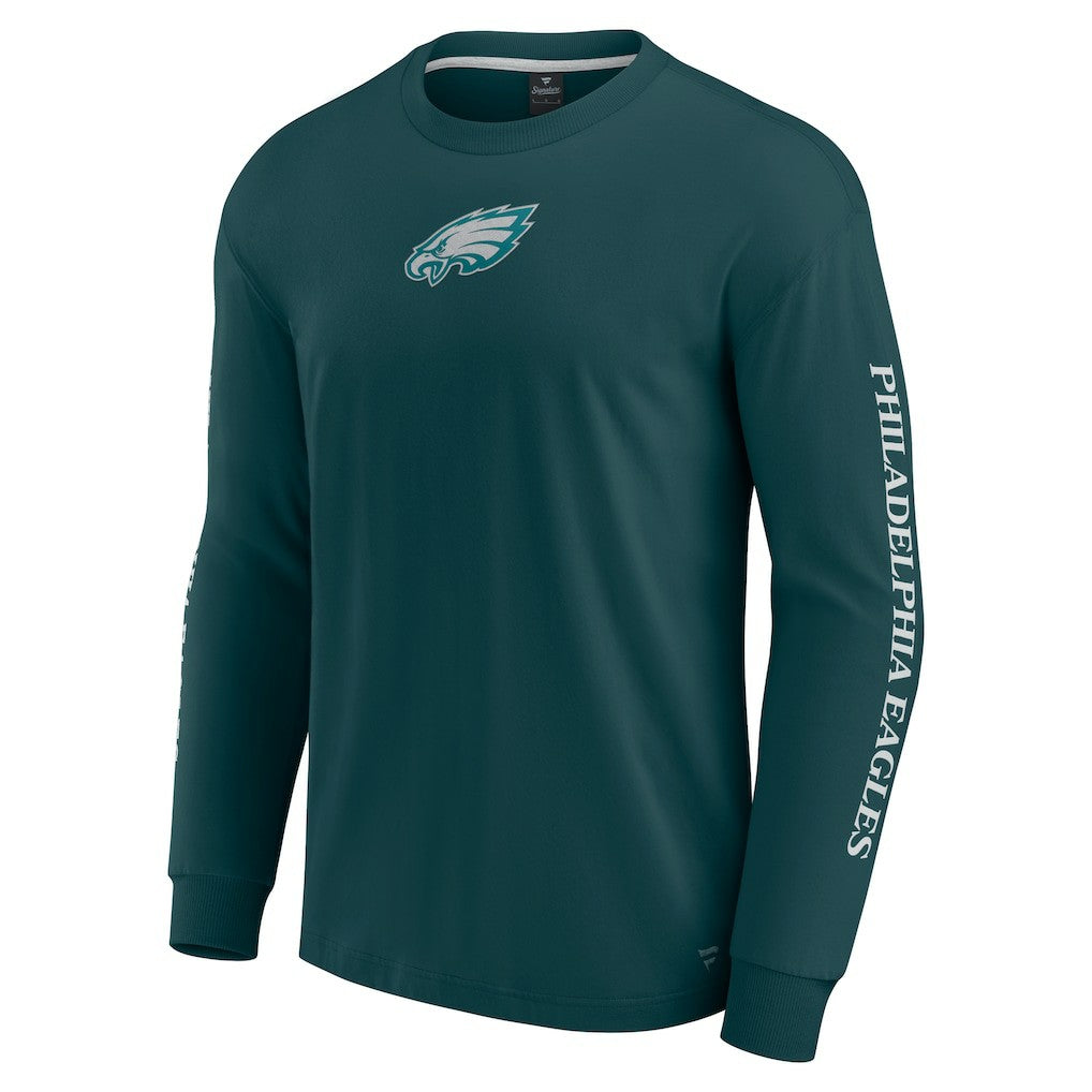 Unisex Elements Strive Long Sleeve T-Shirt - Philadelphia Eagles T-shirts