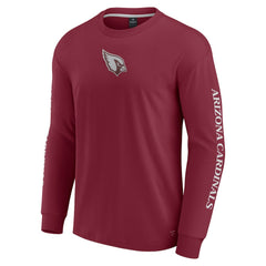 Unisex Elements Strive Long Sleeve T-Shirt - Arizona Cardinals T-shirts