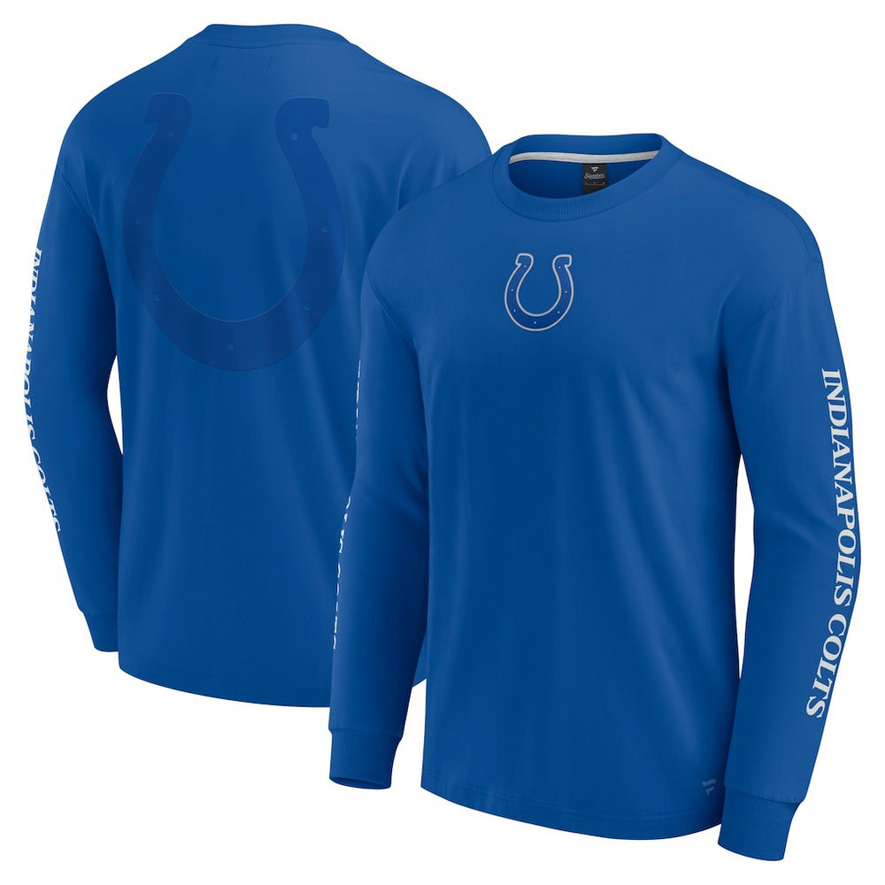 Unisex Elements Strive Long Sleeve T-Shirt - Indianapolis Colts T-shirts