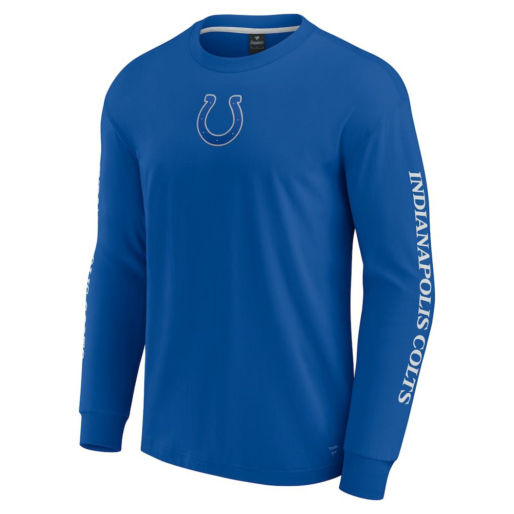 Unisex Elements Strive Long Sleeve T-Shirt - Indianapolis Colts T-shirts