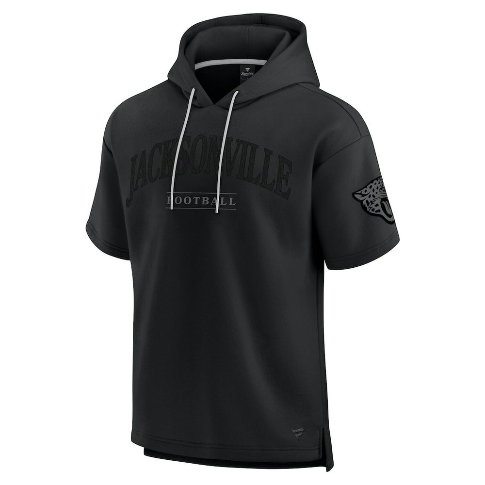 Unisex Elements Ready Short Sleeve Pullover Hoodie - Jacksonville Jaguars Hoodies
