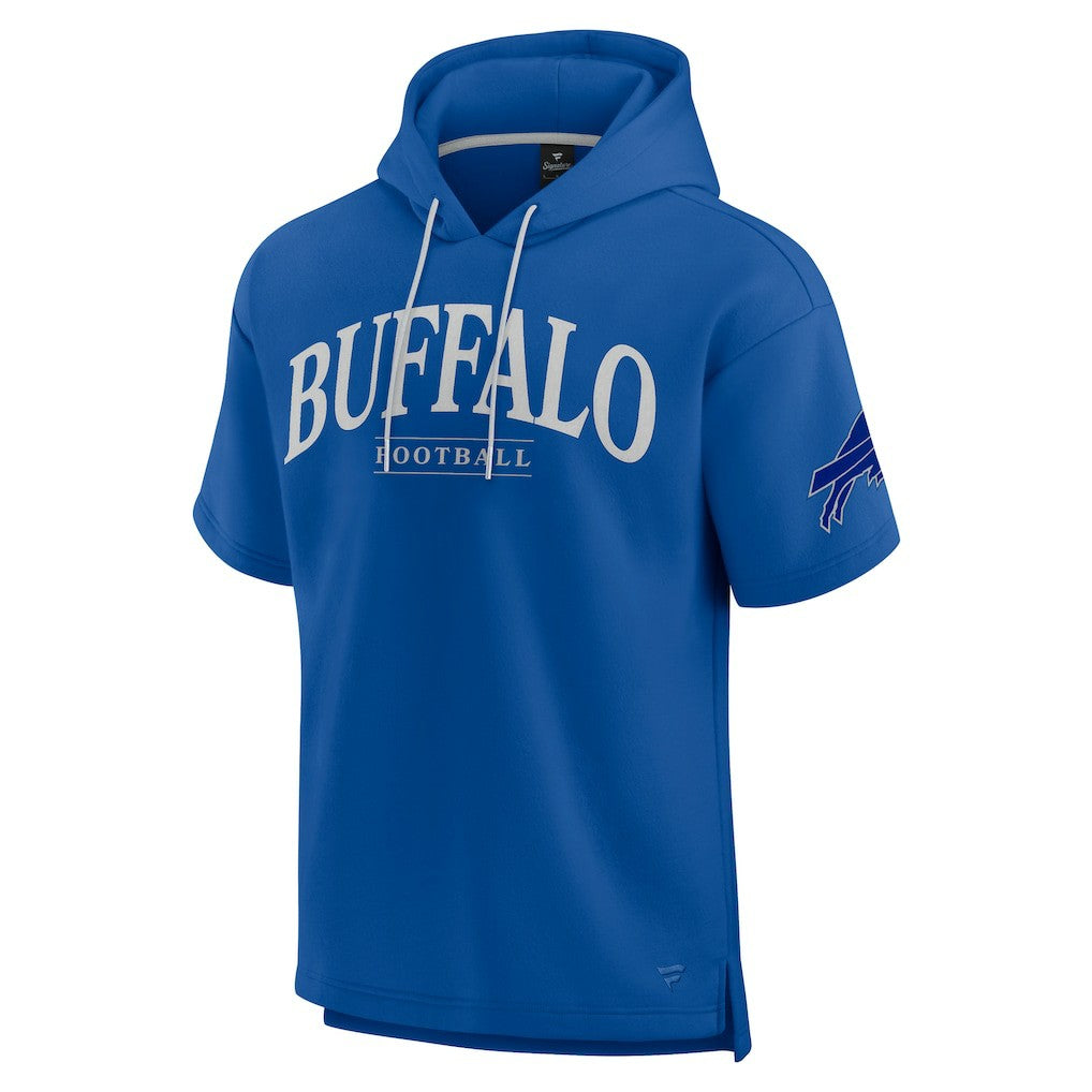 Unisex Elements Ready Short Sleeve Pullover Hoodie - Buffalo Bills Hoodies