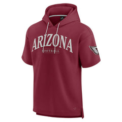 Unisex Elements Ready Short Sleeve Pullover Hoodie - Arizona Cardinals Hoodies