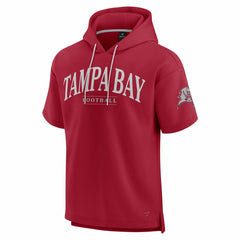 Unisex Elements Ready Short Sleeve Pullover Hoodie - Tampa Bay Buccaneers Hoodies