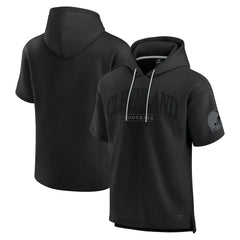 Unisex Elements Ready Short Sleeve Pullover Hoodie - Cleveland Browns Hoodies