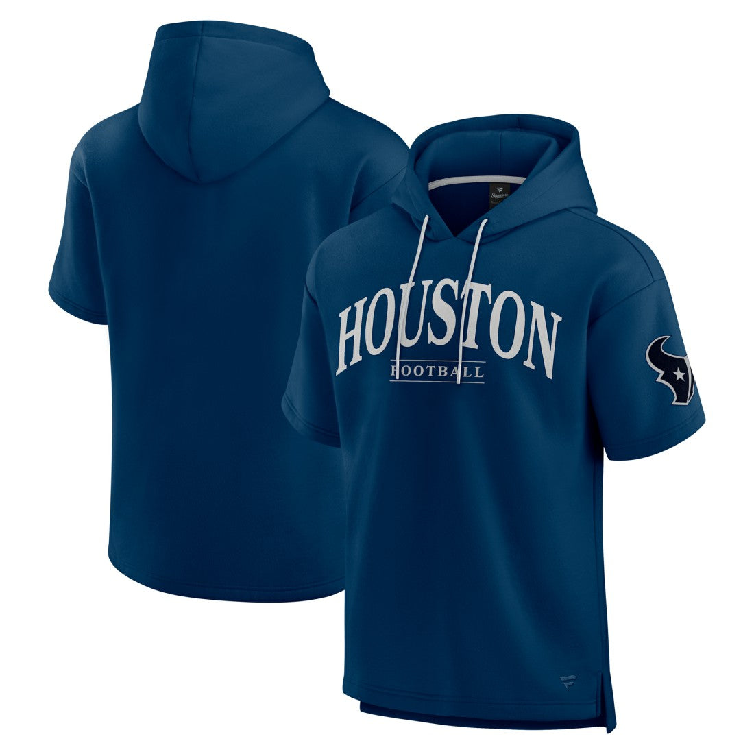 Unisex Elements Ready Short Sleeve Pullover Hoodie - Houston Texans Hoodies