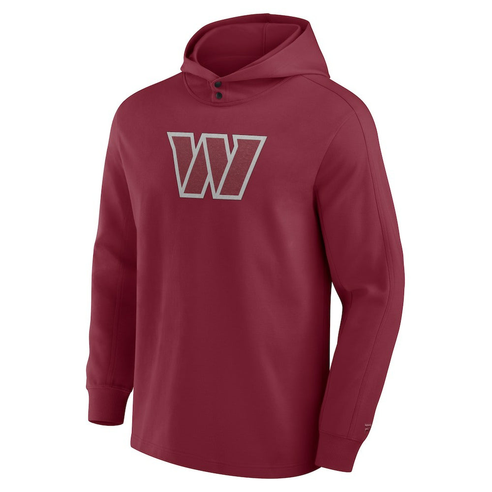 Elements Blaze Tri-Blend Long Sleeve Hoodie T-Shirt - Washington Commanders Hoodies